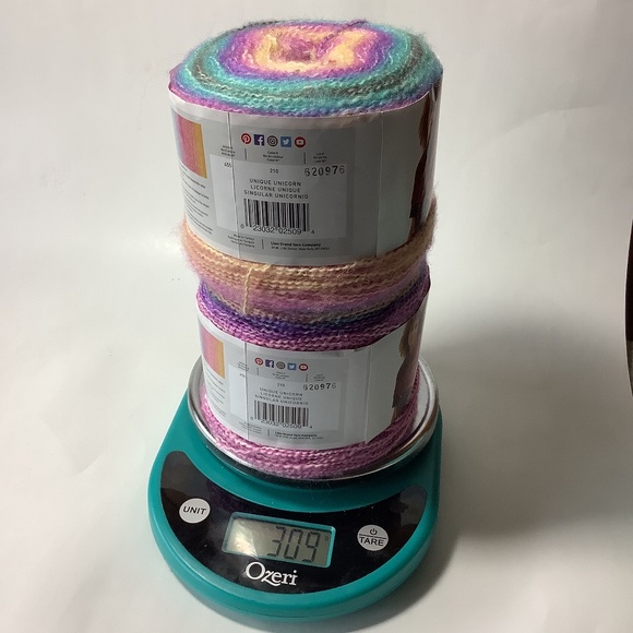 Lot of 3 - Lion Brand Shawl in a Cake yarn - Picture 3 of 5